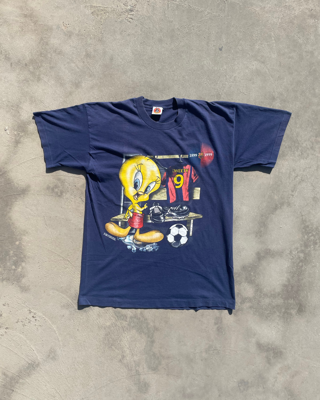 1999s FC Barcellona Looney Tunes Tee