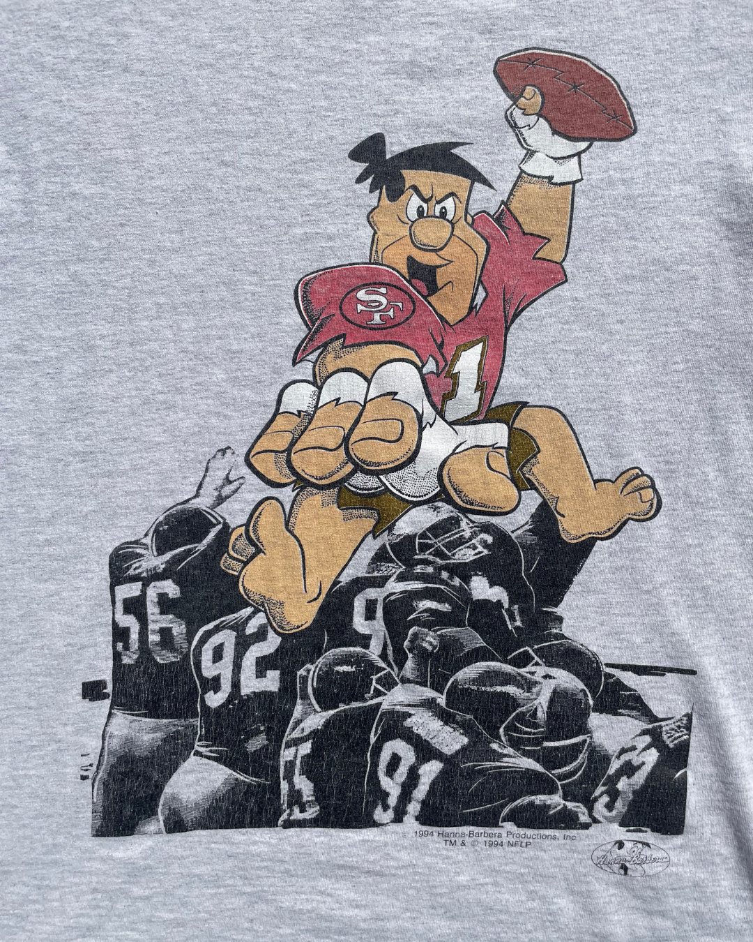 1994s The Flinstones 49ers NFL Team San Francisco Tee