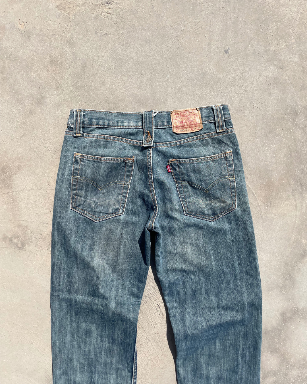 1970s Levi's 501 XX Big E W33 L34