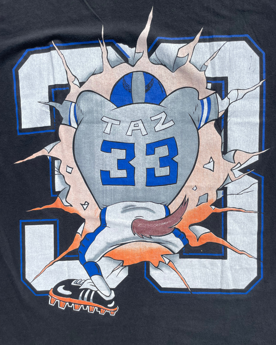 1993s Taz Tasmanian Football Tee