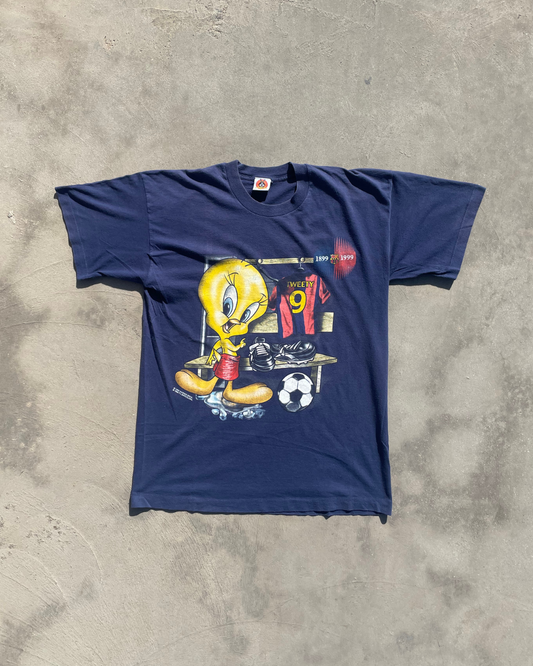 1999s FC Barcellona Looney Tunes Tee