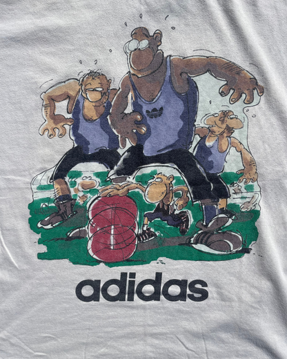 1990s Adidas Basketball Tee
