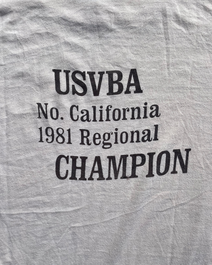 1981s United States Volleyball Association (USVBA) Regional Champion Tee