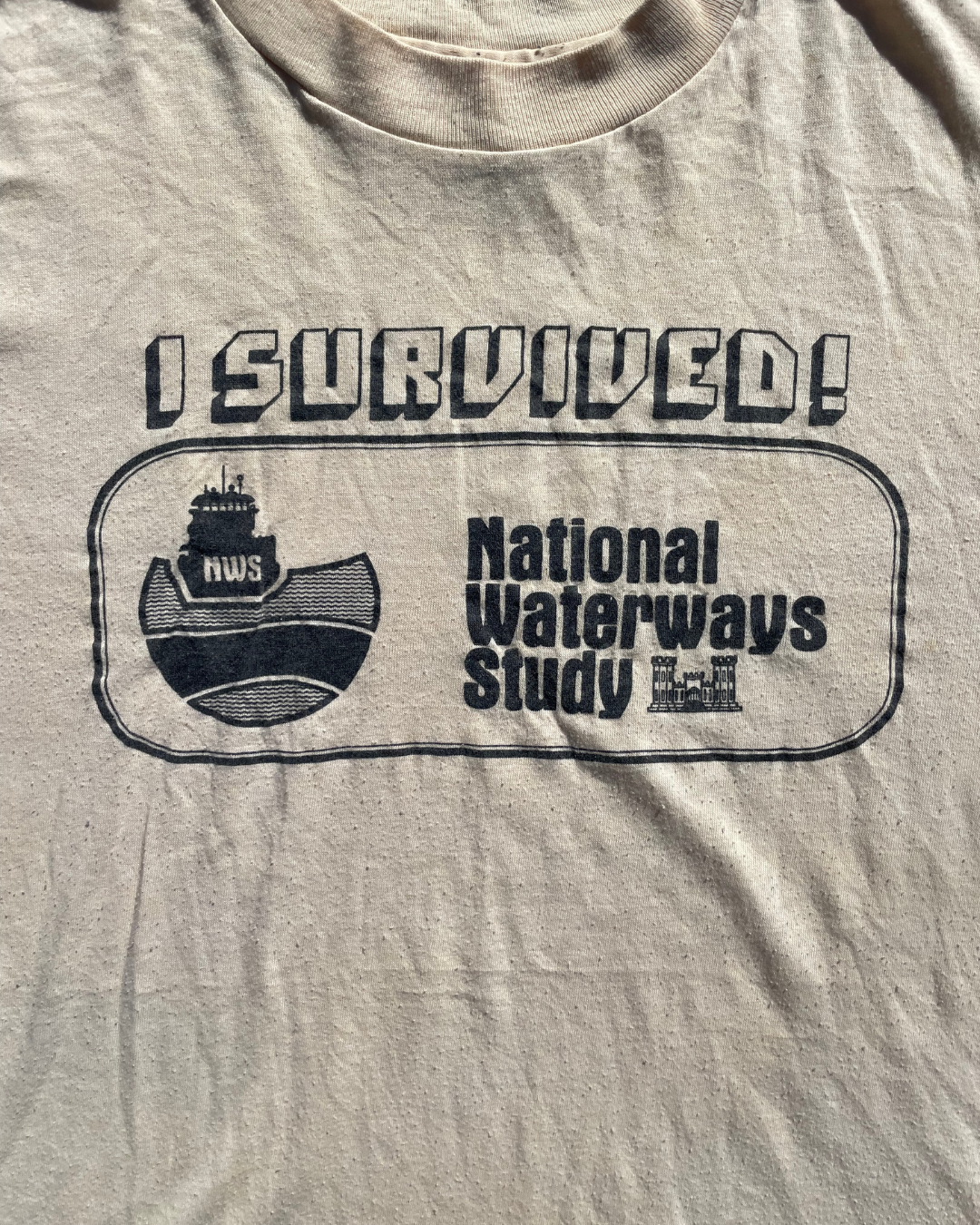 1980s National Waterways Study Tee