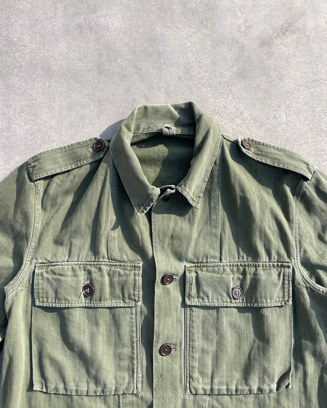 1950s Dutch Army HBT Jacket