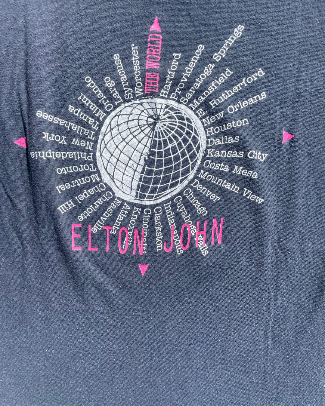 1989s Elton John World Tour Tee