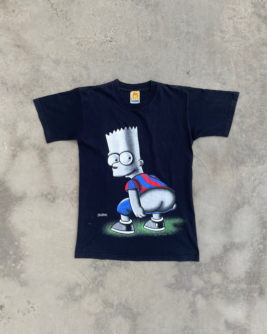 1998s Bart Simpson FC Barcellona Tee